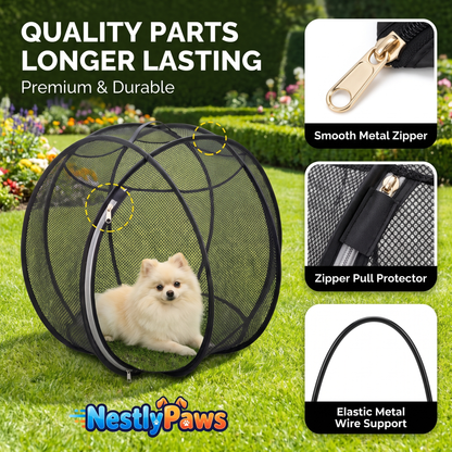 NestlyPaws™ - Pop-Up Pet Playpen